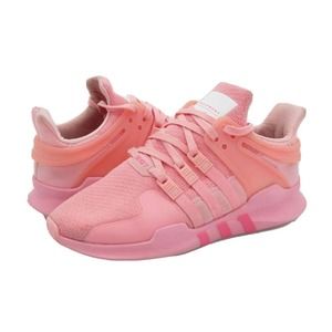 Adidas Sneakers Womens 6.5 EQT Support ADV Pink Running Shoes Lace Up Low Top